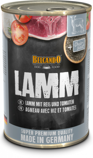BELCANDO® Lamm mit Reis und Tomaten
