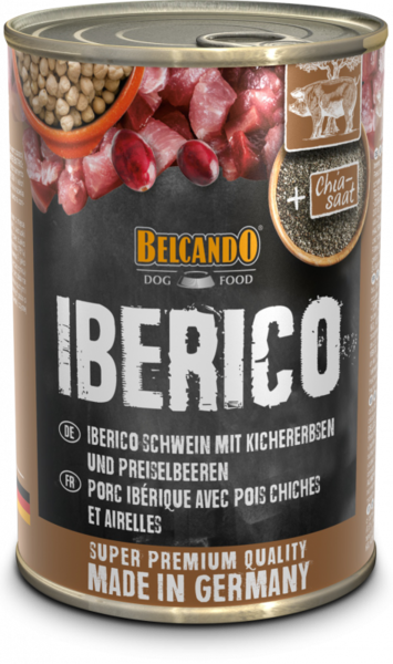 BELCANDO® Iberico Schwein mit Kichererbsen und Preiselbeeren