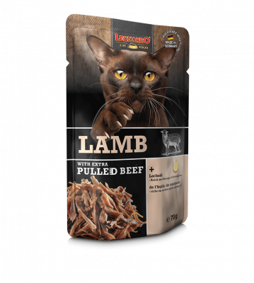LEONARDO® LAMB + EXTRA PULLED BEEF (16 X 70 G)